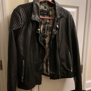 Faux Leather Jacket